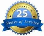 25 years of service icon