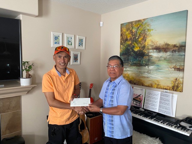 Primitivo Uy CI Benefit Cheque Payment